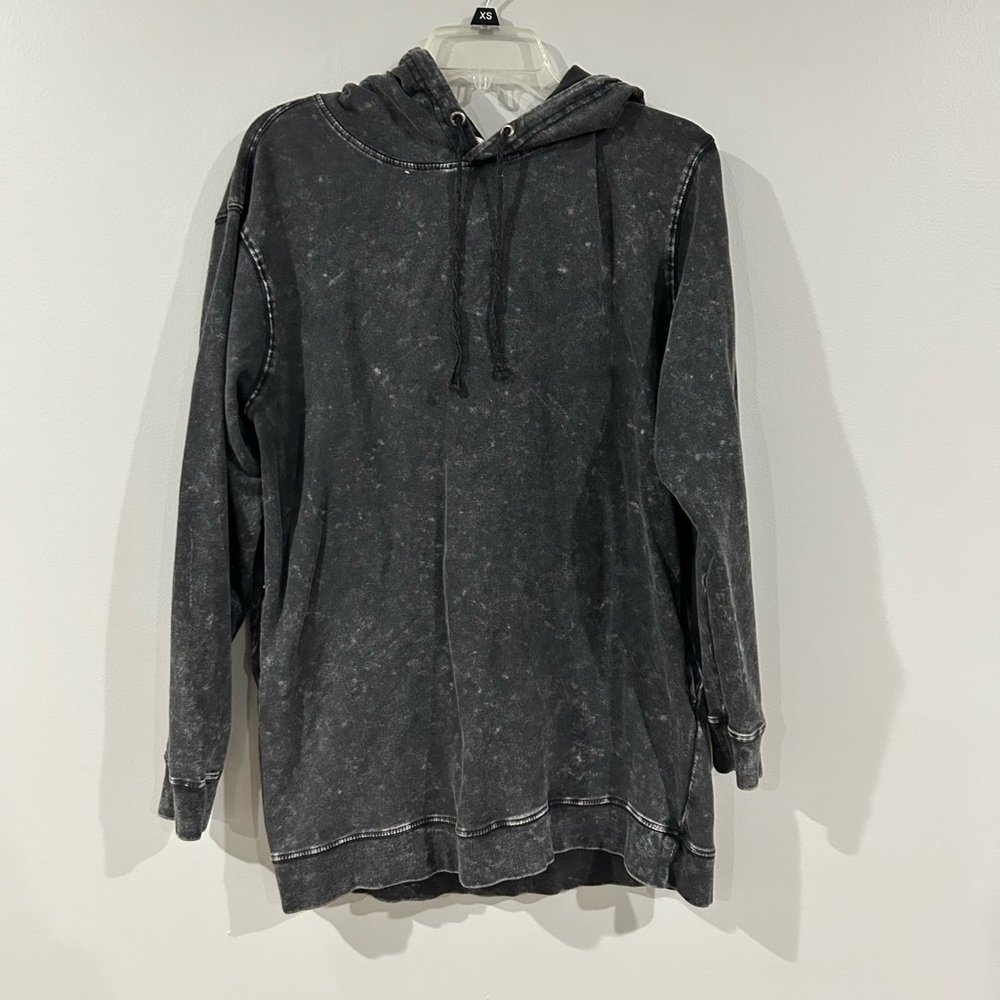 Womens acid wash hoodie sz medium